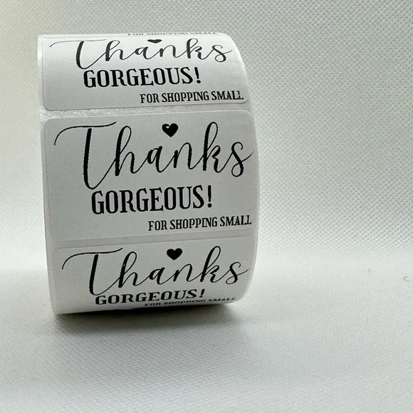 Thanks stickers  2" Stickers labels (100 roll ) NWT​​ - Picture 6 of 12